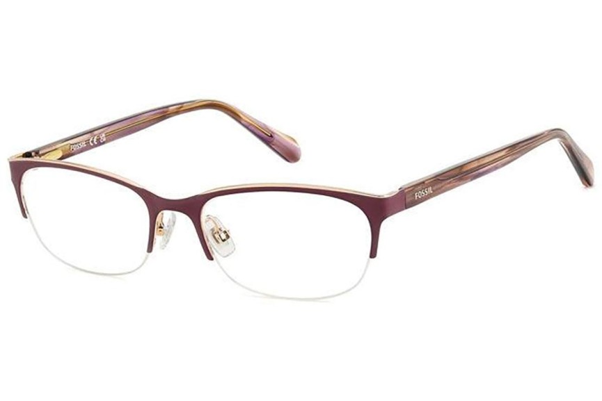 Okulary korekcyjne Fossil FOS7171/G C9A Kocie oczy Czerwone