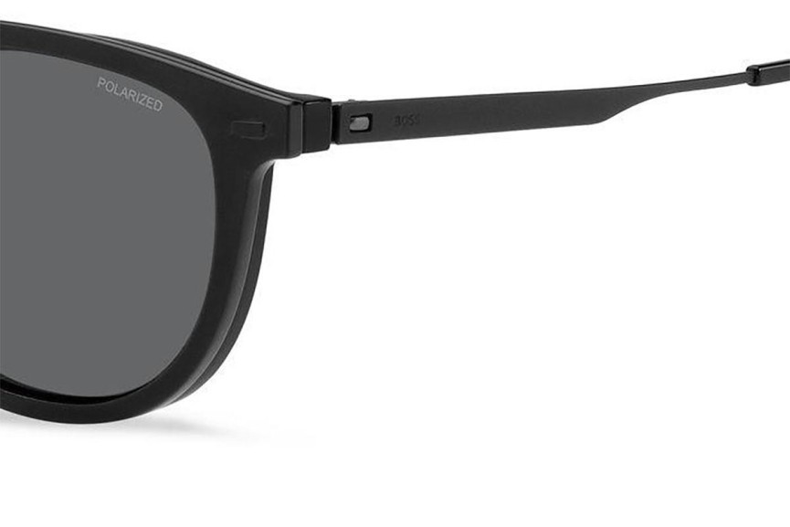 Okulary korekcyjne BOSS BOSS1640/CS SUB/M9 Polarized Kwadratowe Czarne