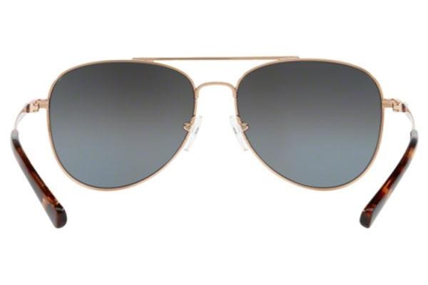 Okulary przeciwsłoneczne Michael Kors San Diego MK1045 110882 Polarized Pilotki (Aviator) Złote