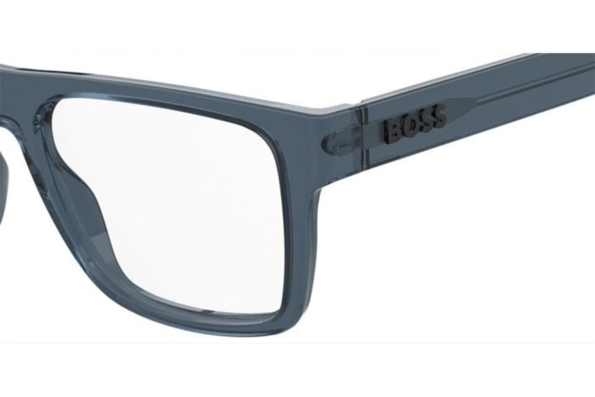 Okulary korekcyjne BOSS BOSS1652 PJP Flat Top Niebieskie