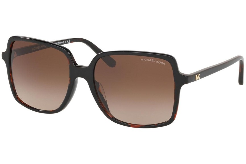 Okulary przeciwsłoneczne Michael Kors Isle of Palms MK2098U 378113 Oversize Havana