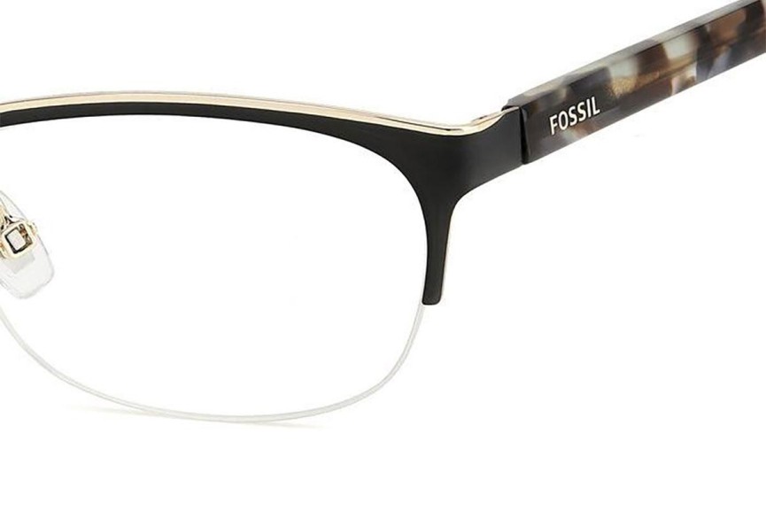 Okulary korekcyjne Fossil FOS7171/G 003 Kocie oczy Czarne