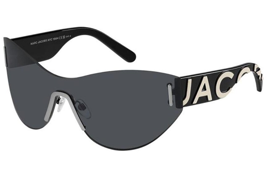 Okulary przeciwsłoneczne Marc Jacobs MARC737/S 807/IR Pojedyncze | Shield Czarne