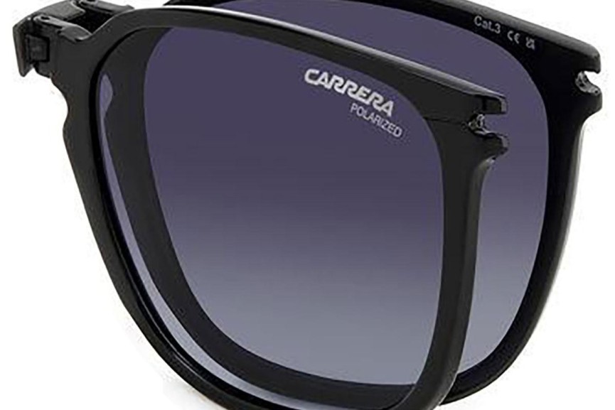 Okulary korekcyjne Carrera CA332/CS 807/WJ Polarized Prostokątne Czarne