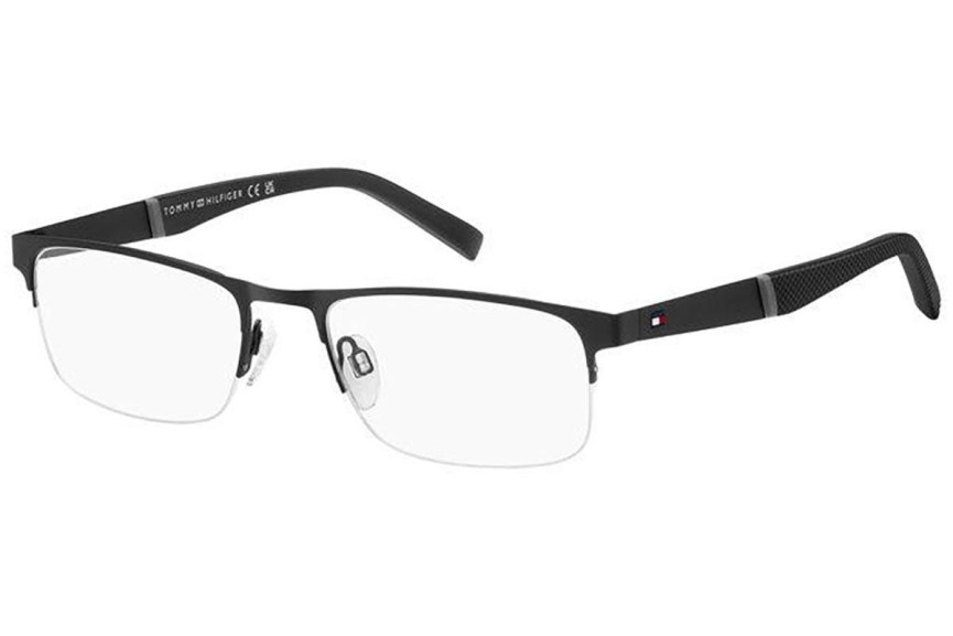 Okulary korekcyjne Tommy Hilfiger TH2083 003 Prostokątne Czarne