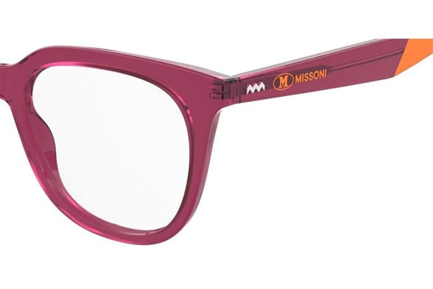 Okulary korekcyjne M Missoni MMI0175 8CQ Prostokątne Czerwone