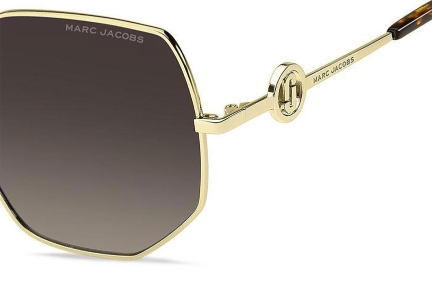 Okulary przeciwsłoneczne Marc Jacobs MARC730/S 06J/HA Kwadratowe Złote