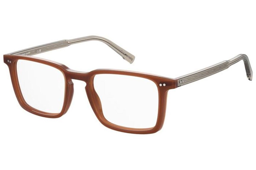 Okulary korekcyjne Pierre Cardin P.C.6278 I7Q Prostokątne Brązowe