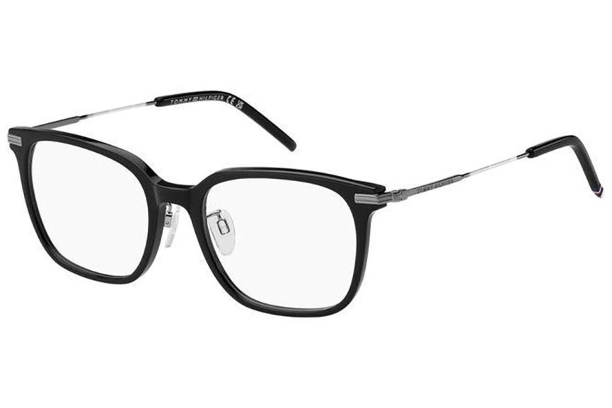 Okulary korekcyjne Tommy Hilfiger TH2115/F 807 Prostokątne Czarne