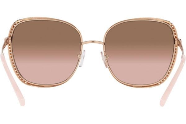 Okulary przeciwsłoneczne Michael Kors Amsterdam MK1090 110811 Oversize Złote