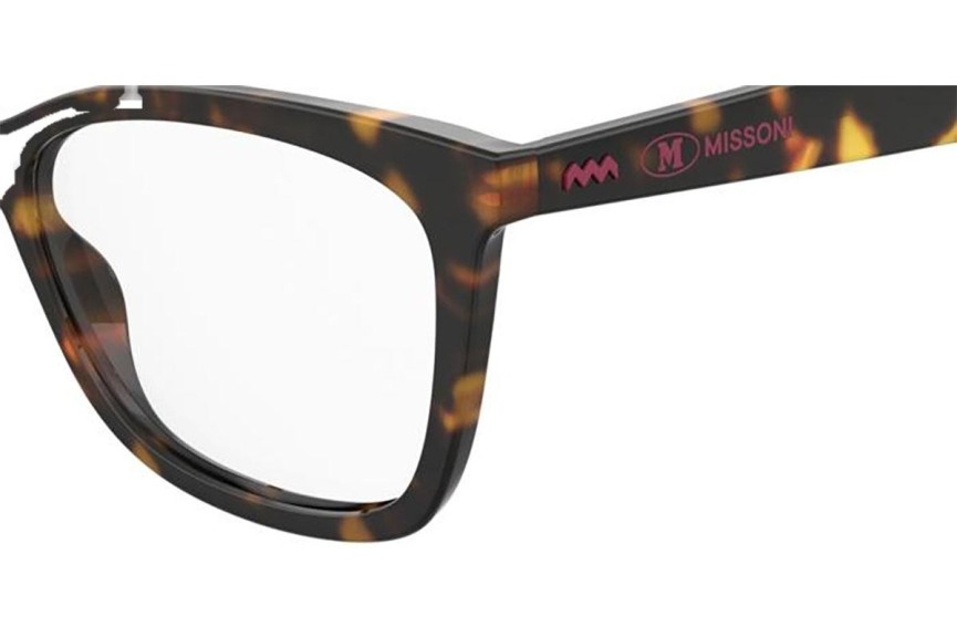 Okulary korekcyjne M Missoni MMI0173 086 Prostokątne Havana