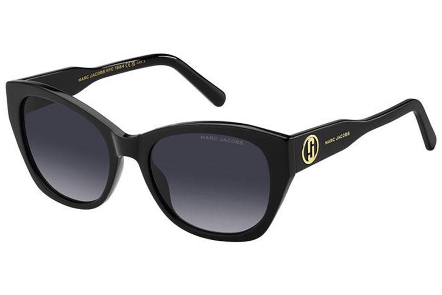 Okulary przeciwsłoneczne Marc Jacobs MARC732/S 807/9O Prostokątne Czarne