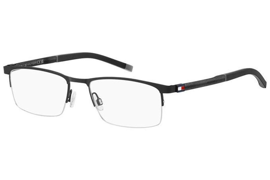 Okulary korekcyjne Tommy Hilfiger TH2079 003 Prostokątne Czarne