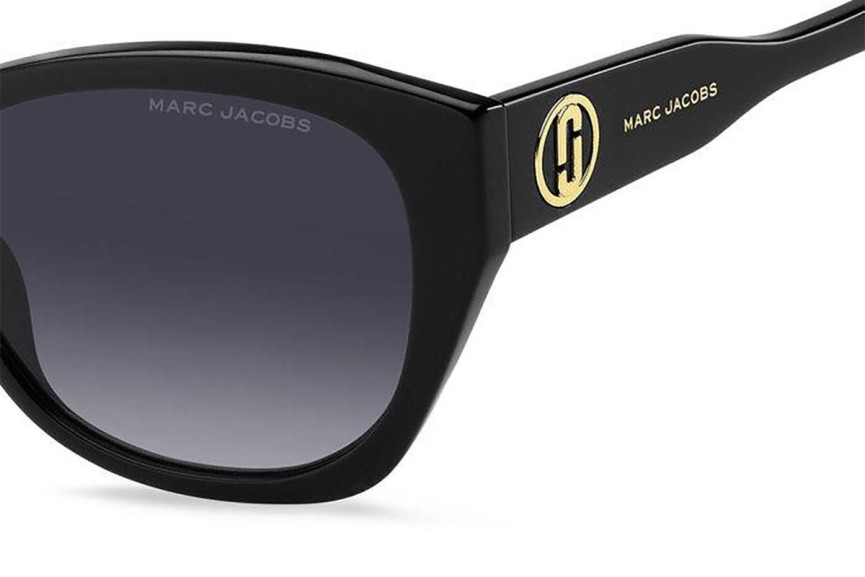 Okulary przeciwsłoneczne Marc Jacobs MARC732/S 807/9O Prostokątne Czarne