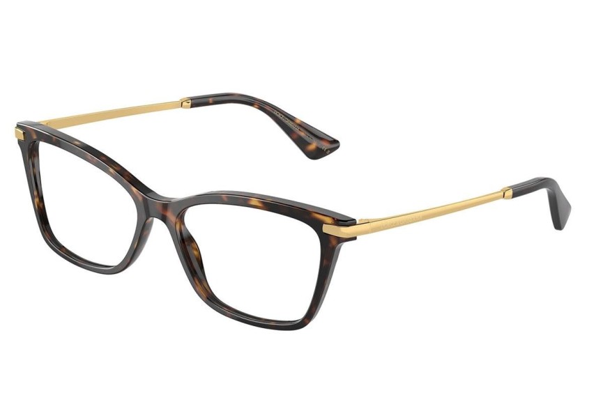 Okulary korekcyjne Dolce & Gabbana DG3393 502 Kocie oczy Havana