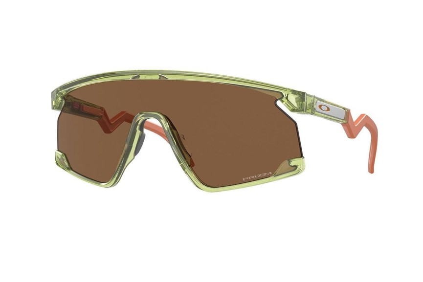 Okulary przeciwsłoneczne Oakley Bxtr OO9280 928011 Pojedyncze | Shield Zielone