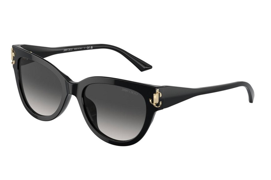 Okulary przeciwsłoneczne Jimmy Choo JC5018U 50008G Owalne Czarne