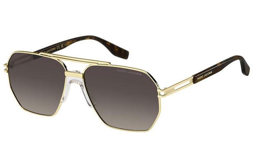 Okulary przeciwsłoneczne Marc Jacobs MARC748/S 06J/HA Kwadratowe Złote