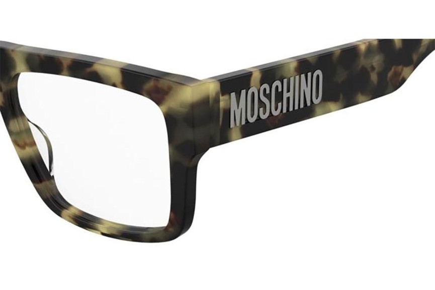 Okulary korekcyjne Moschino MOS637 ACI Flat Top Havana