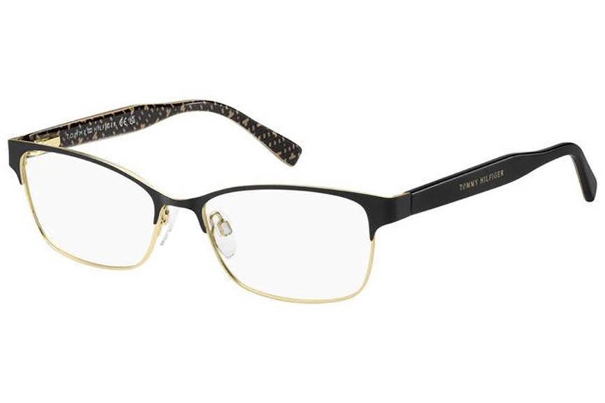 Okulary korekcyjne Tommy Hilfiger TH2107 I46 Prostokątne Czarne