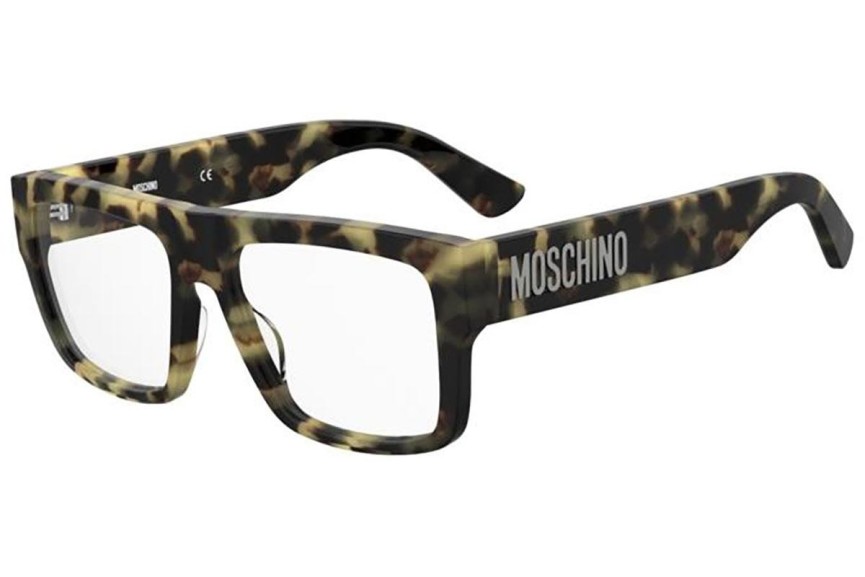 Okulary korekcyjne Moschino MOS637 ACI Flat Top Havana