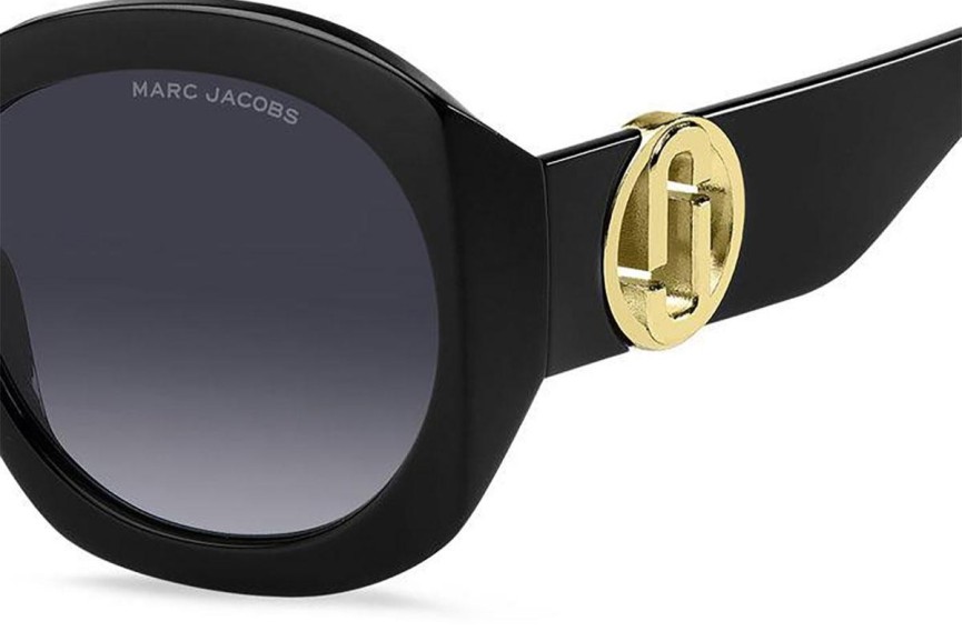 Okulary przeciwsłoneczne Marc Jacobs MARC722/S 807/9O Kwadratowe Czarne