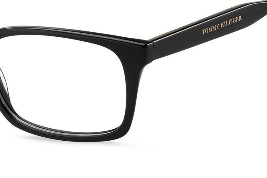 Okulary korekcyjne Tommy Hilfiger TH2109 807 Prostokątne Czarne