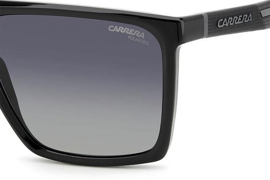 Okulary przeciwsłoneczne Carrera CARRERA4019/S 807/WJ Polarized Flat Top Czarne