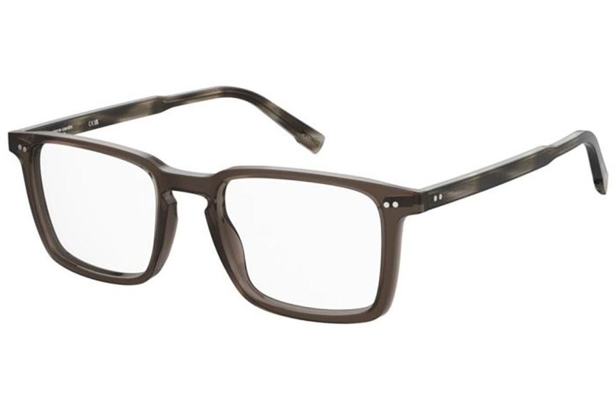 Okulary korekcyjne Pierre Cardin P.C.6278 09Q Prostokątne Brązowe