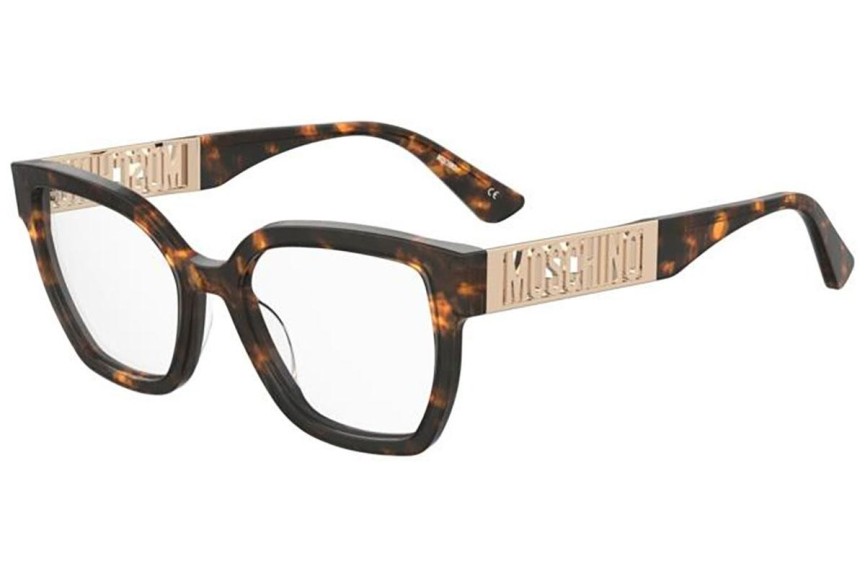 Okulary korekcyjne Moschino MOS633 086 Prostokątne Havana