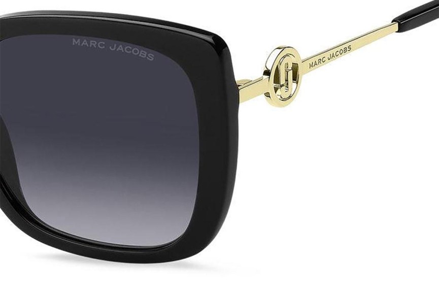 Okulary przeciwsłoneczne Marc Jacobs MARC727/S 807/9O Kwadratowe Czarne