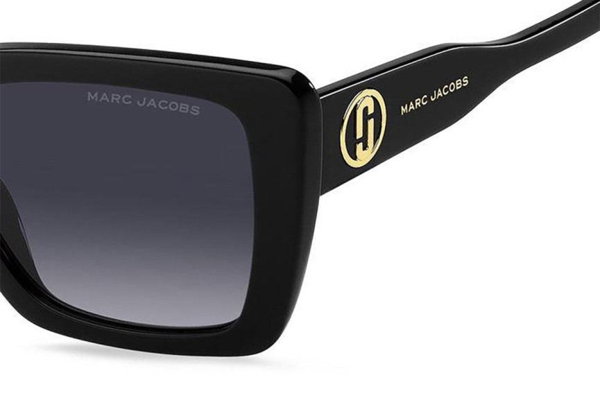 Okulary przeciwsłoneczne Marc Jacobs MARC733/S 807/9O Prostokątne Czarne