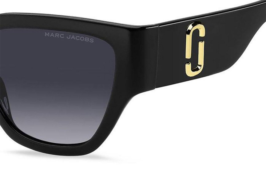 Okulary przeciwsłoneczne Marc Jacobs MARC724/S 807/9O Prostokątne Czarne