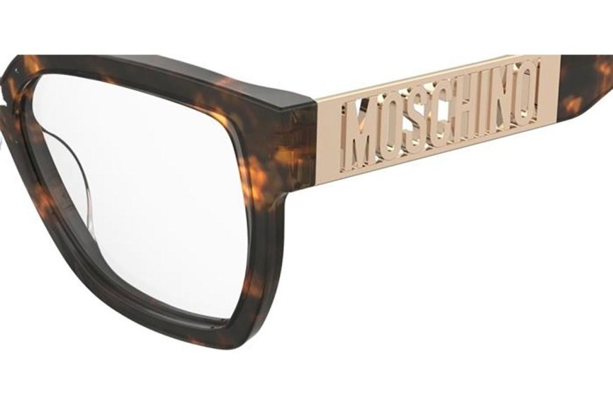 Okulary korekcyjne Moschino MOS633 086 Prostokątne Havana