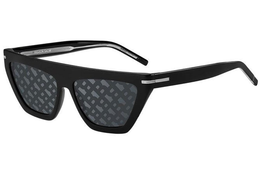 Okulary przeciwsłoneczne BOSS BOSS1609/S 807/MD Polarized Flat Top Czarne