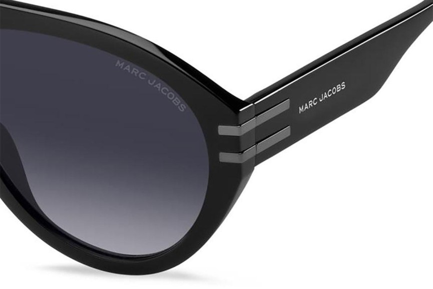 Okulary przeciwsłoneczne Marc Jacobs MARC747/S ANS/9O Pilotki (Aviator) Czarne