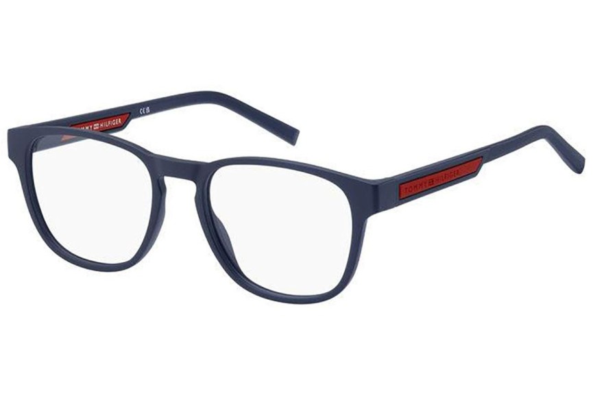 Okulary korekcyjne Tommy Hilfiger TH2092 WIR Prostokątne Niebieskie