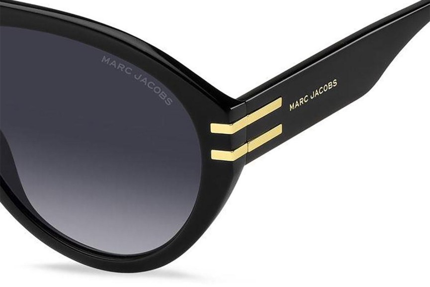 Okulary przeciwsłoneczne Marc Jacobs MARC747/S 807/9O Pilotki (Aviator) Czarne