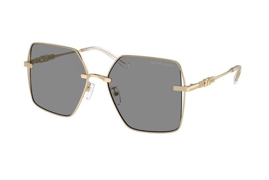 Okulary przeciwsłoneczne Michael Kors Sanya MK1157D 10143F Kwadratowe Złote