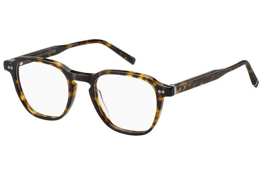 Okulary korekcyjne Tommy Hilfiger TH2070 086 Prostokątne Havana