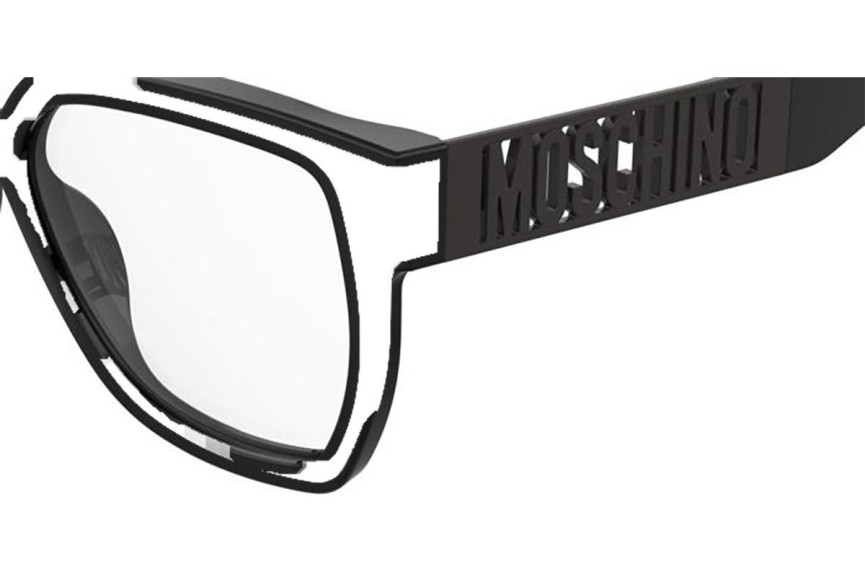 Okulary korekcyjne Moschino MOS633 807 Prostokątne Czarne