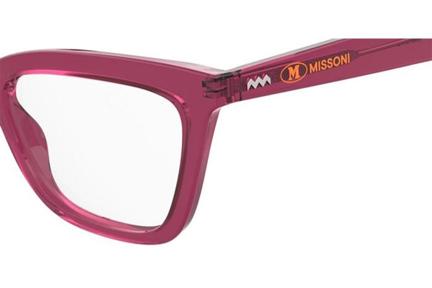 Okulary korekcyjne M Missoni MMI0172 8CQ Prostokątne Czerwone