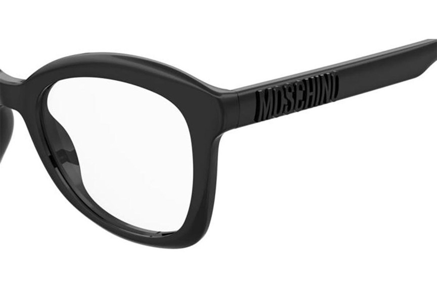 Okulary korekcyjne Moschino MOS636 807 Kwadratowe Czarne