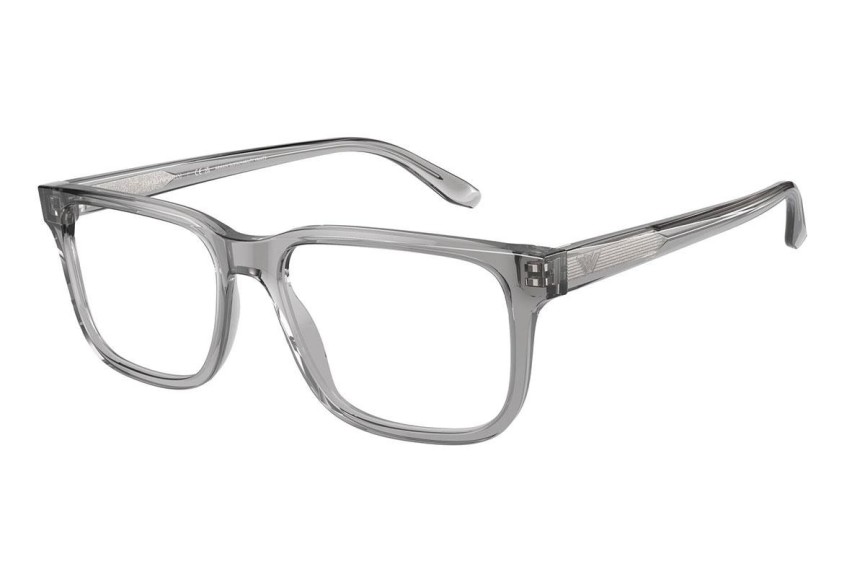 Okulary korekcyjne Emporio Armani EA3218 5075 Kwadratowe Szare