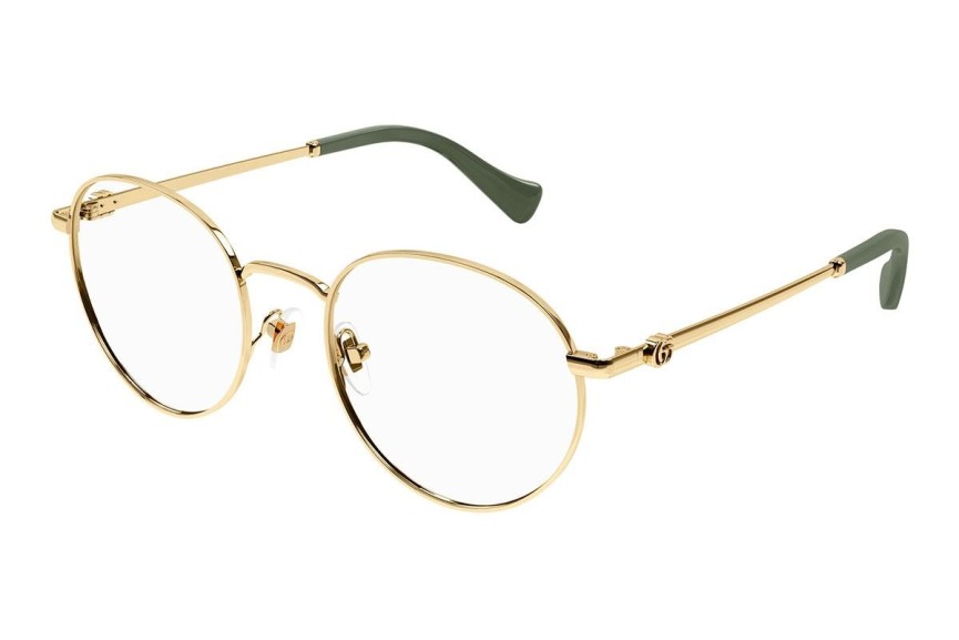 Okulary korekcyjne Gucci GG1594O 002 Okrągłe Złote