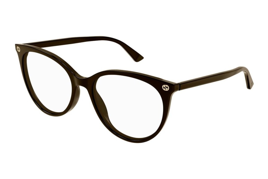 Okulary korekcyjne Gucci GG0093O 007 Okrągłe Brązowe