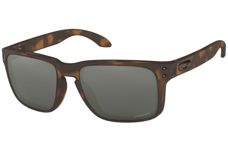 Okulary przeciwsłoneczne Oakley Holbrook OO9102-F4 PRIZM Kwadratowe Havana