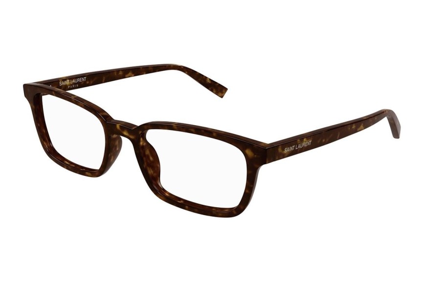 Okulary korekcyjne Saint Laurent SL671 002 Kwadratowe Havana