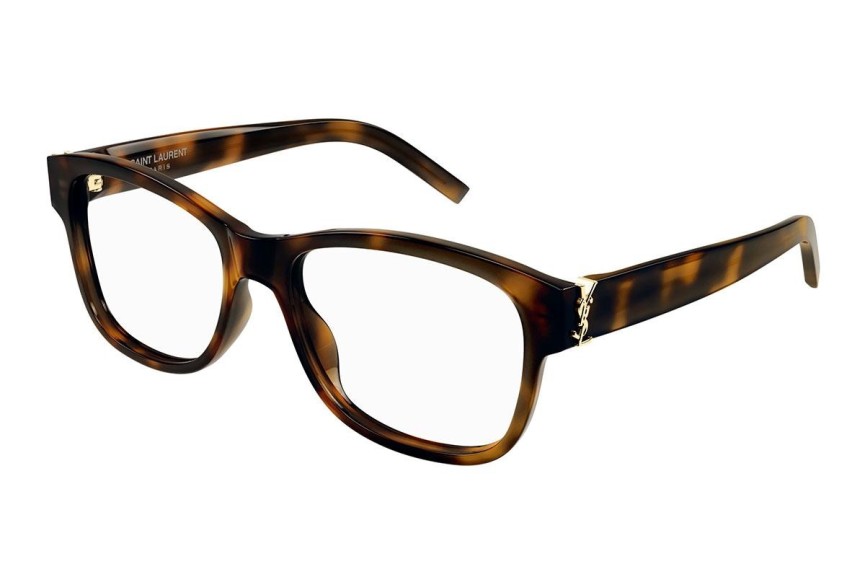 Okulary korekcyjne Saint Laurent SLM132 006 Owalne Havana