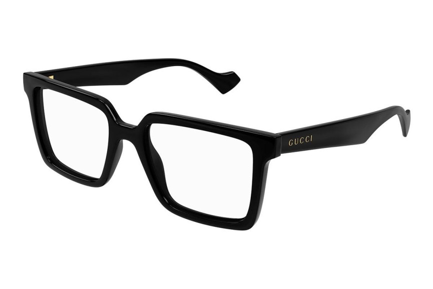 Okulary korekcyjne Gucci GG1540O 005 Kwadratowe Czarne